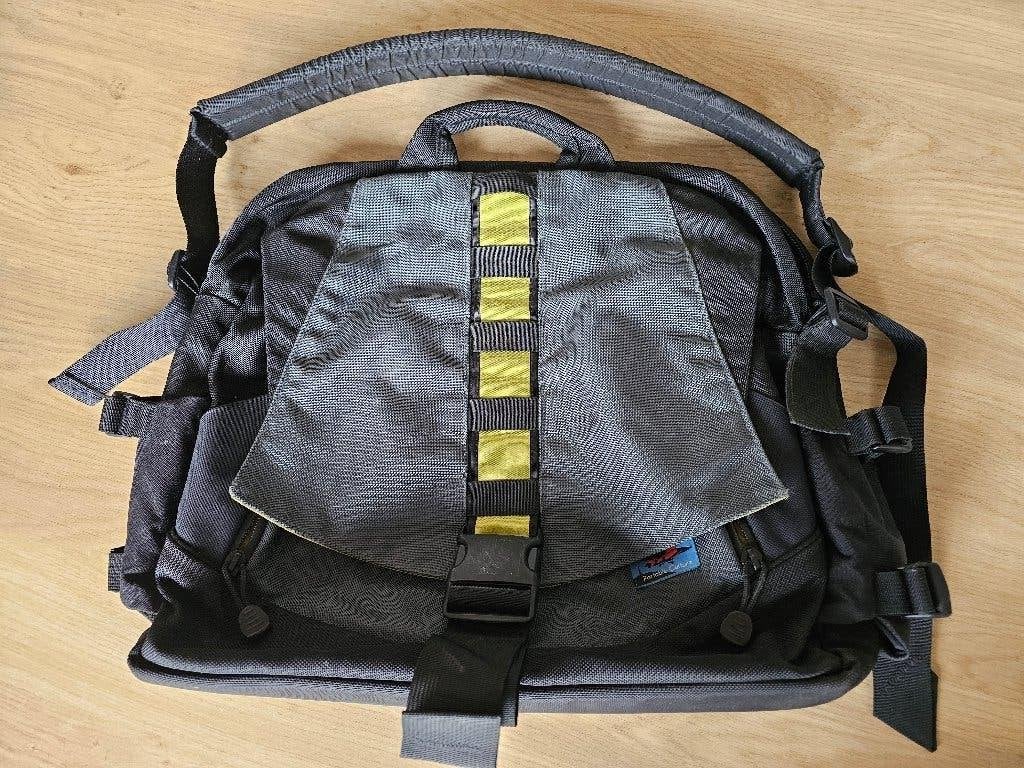 Tom Bihn Super Ego messenger bag + Q-AM strap, Ophalen of Verzenden, Gebruikt, Zwart, Overige merken