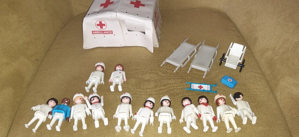 Playmobile ziekenhuis, Gebruikt, Losse onderdelen, Overige typen, Ophalen of Verzenden