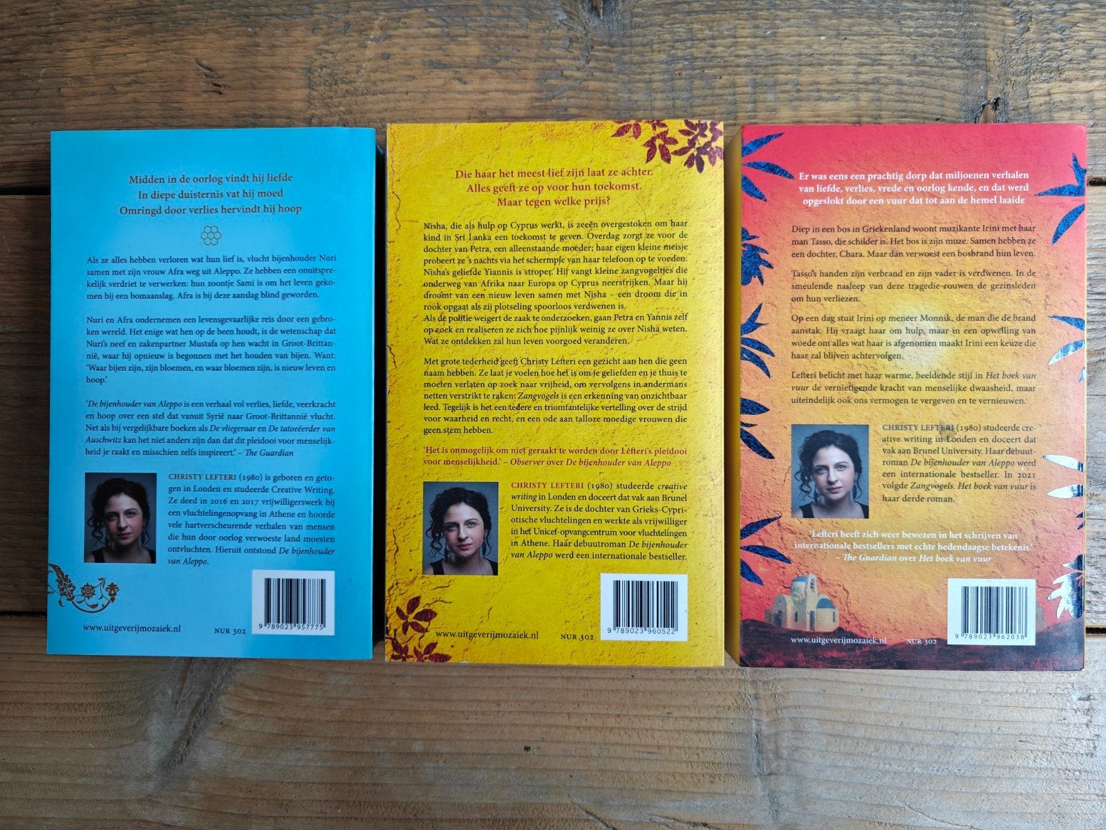 3 Boeken van Christy Lefteri., Boeken, Romans, Ophalen of Verzenden, Zo goed als nieuw