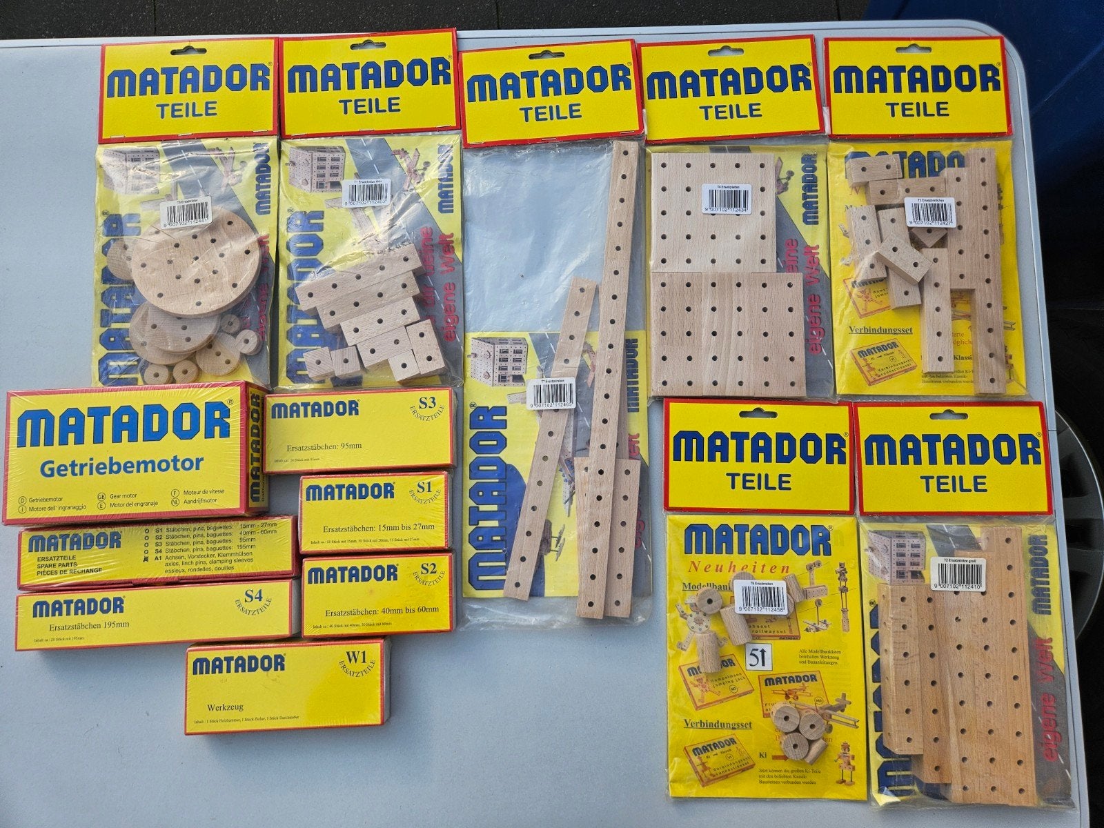 Nieuwe Matador houten uitbreidingssets (ongeopend), Ophalen of Verzenden, Nieuw, Overige merken