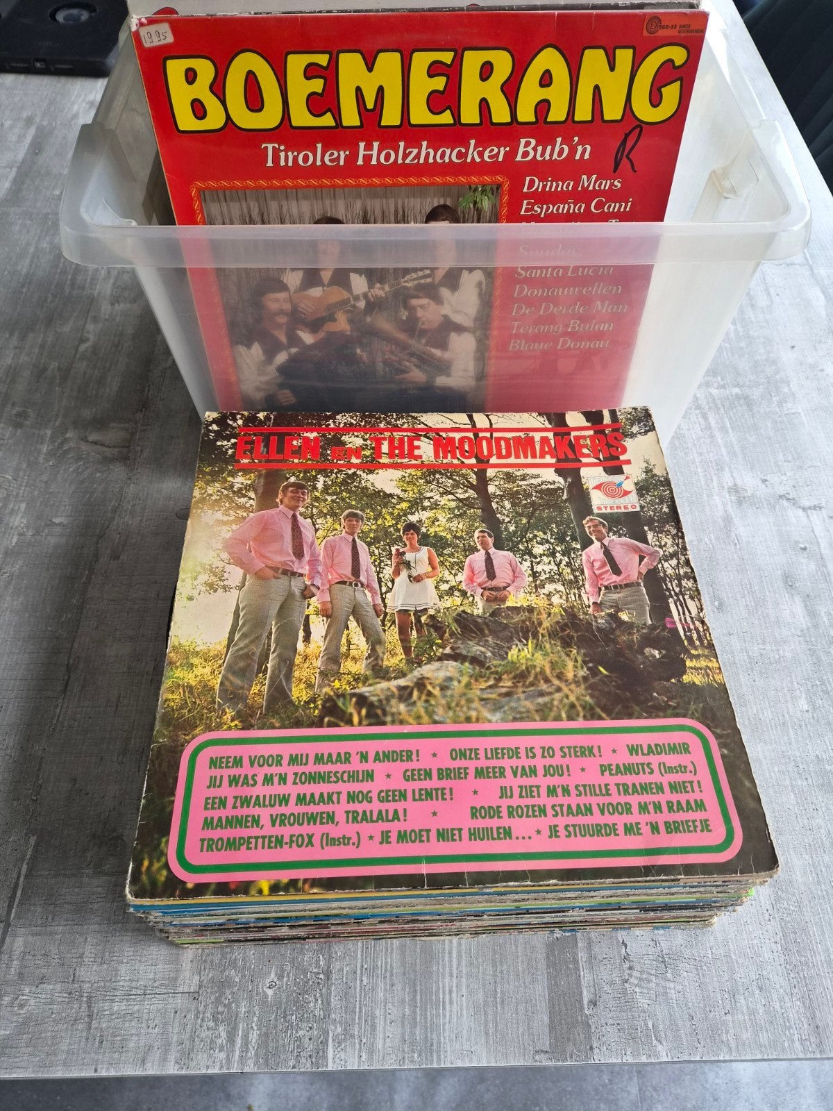 stapel piraten lp's, Cd's en Dvd's, Ophalen, Gebruikt, 12 inch