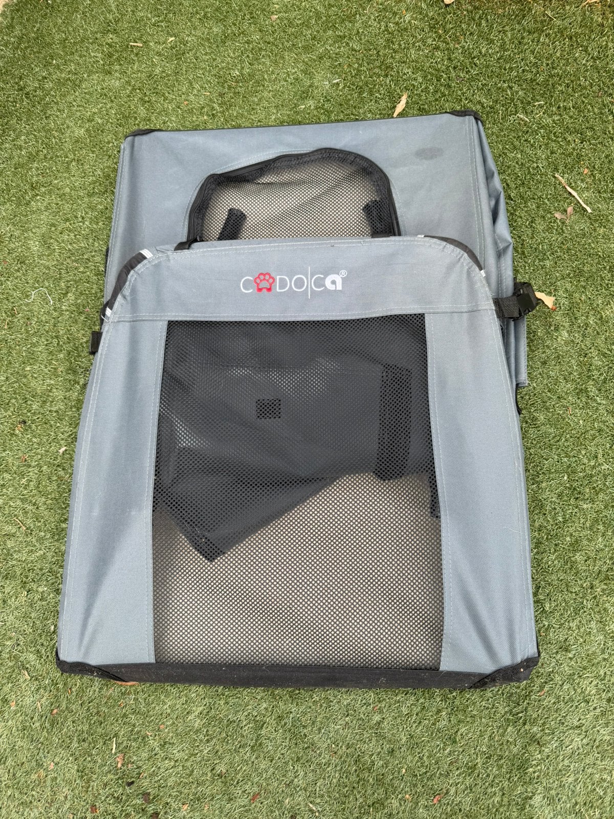 Cadoca Honden&Katten Reisbench XL 81x56x58cm Antraciet IZGS!, Dieren en Toebehoren, Ophalen, Zo goed als nieuw