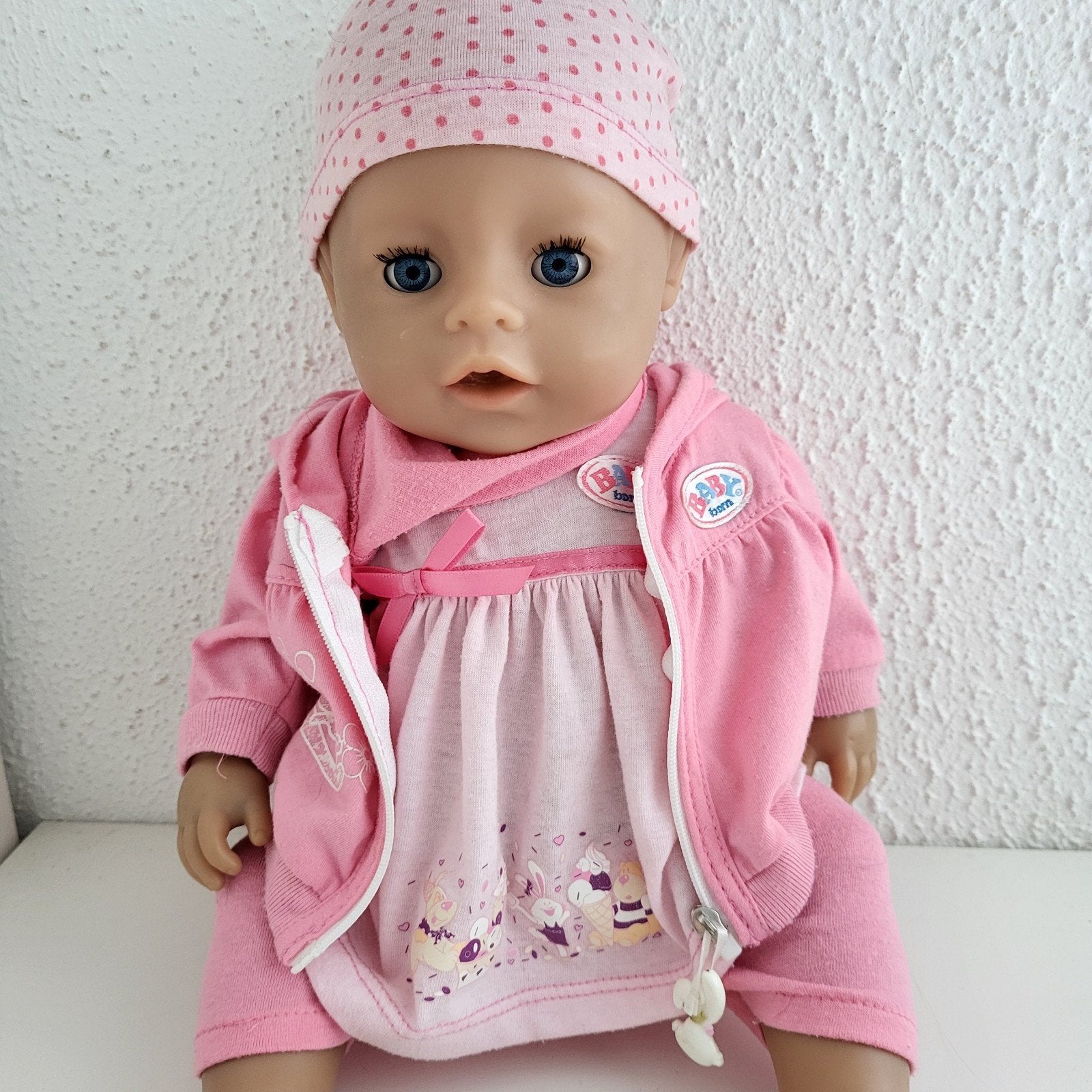 Baby Born kleertjes 5 delige set Babyborn Excl.pop, Kinderen en Baby's, Speelgoed | Poppen, Ophalen of Verzenden, Zo goed als nieuw