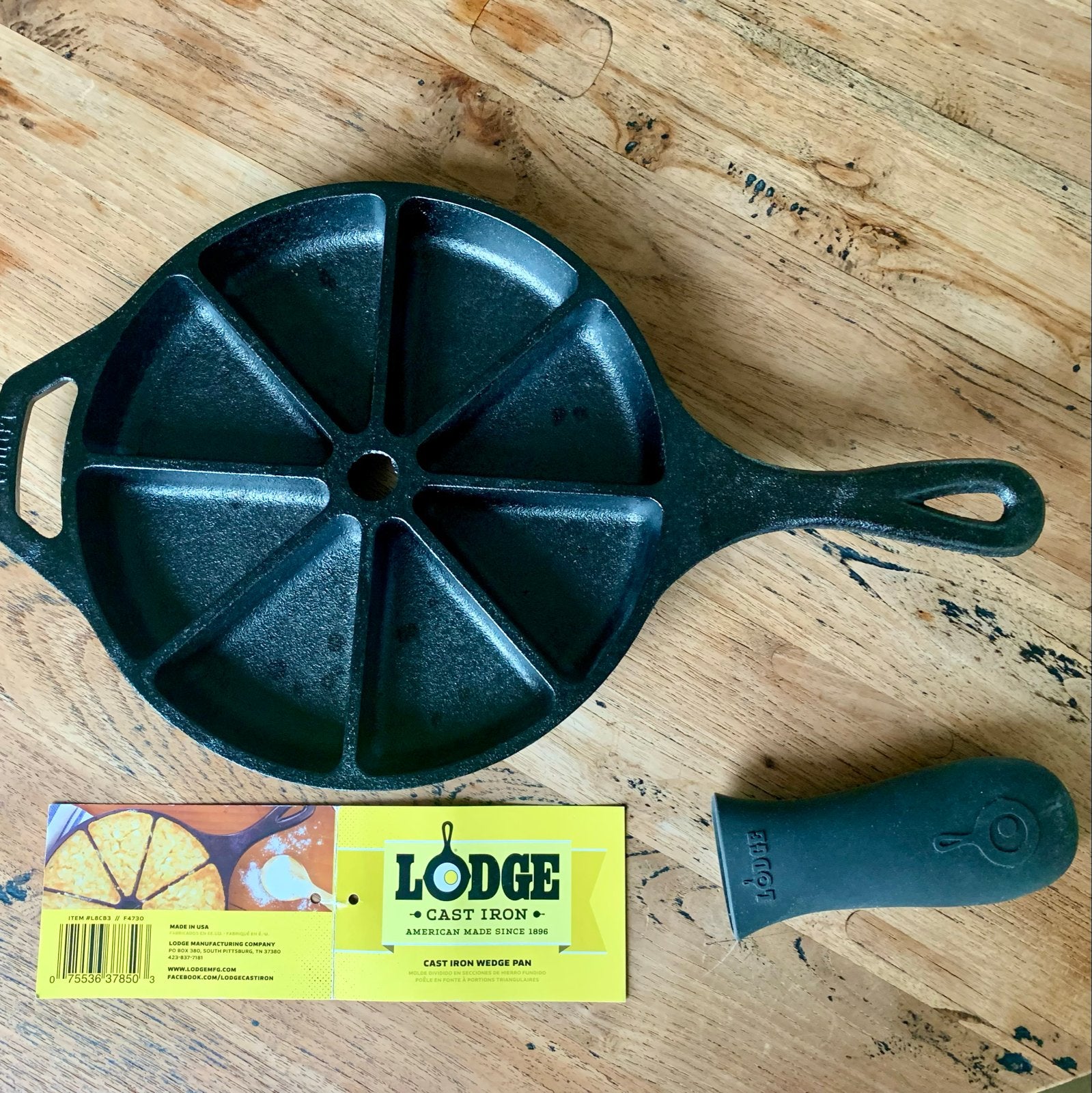 Lodge Gietijzeren cornbread-scones Pan - Nieuw, Ophalen, Gietijzer, Overige typen, Overige merken