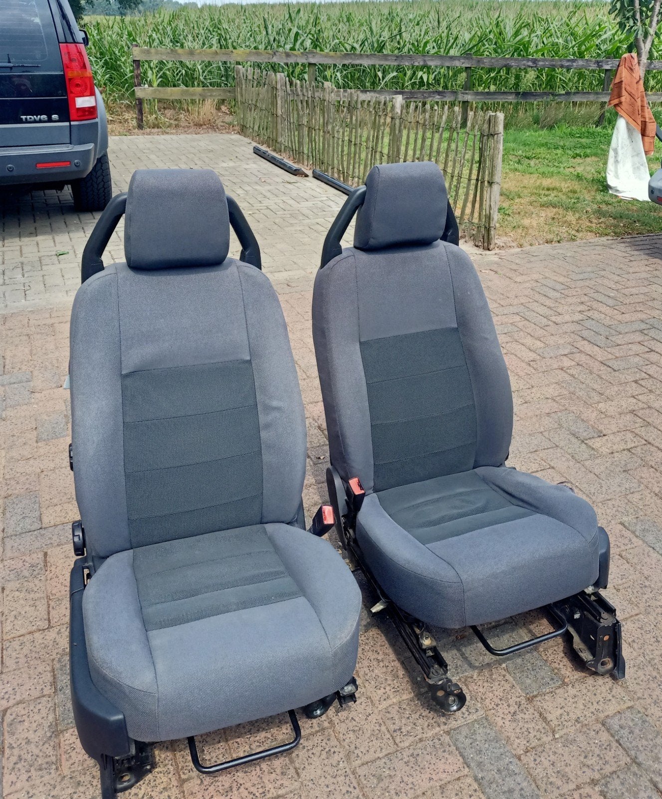 Voorstoelen Land Rover Discovery 3 2008 - Stoelv, Auto-onderdelen, Ophalen, Gebruikt, Land Rover