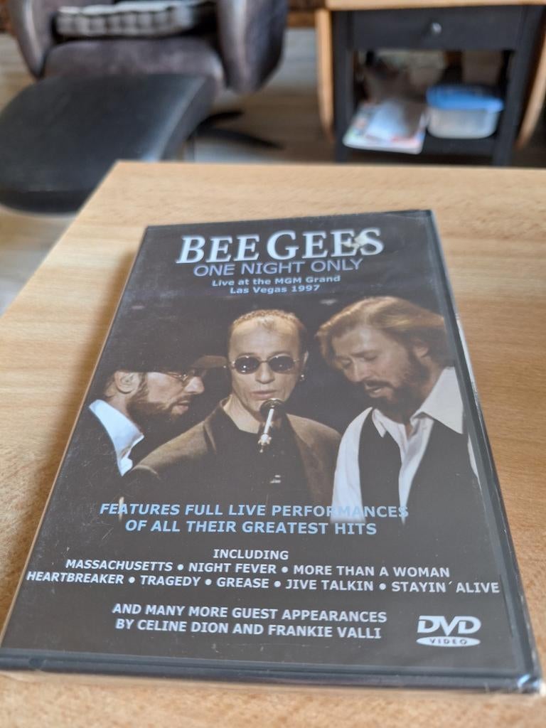 Dvd BeeGees, one night only, Alle leeftijden, Ophalen of Verzenden, Nieuw in verpakking, Muziek en Concerten