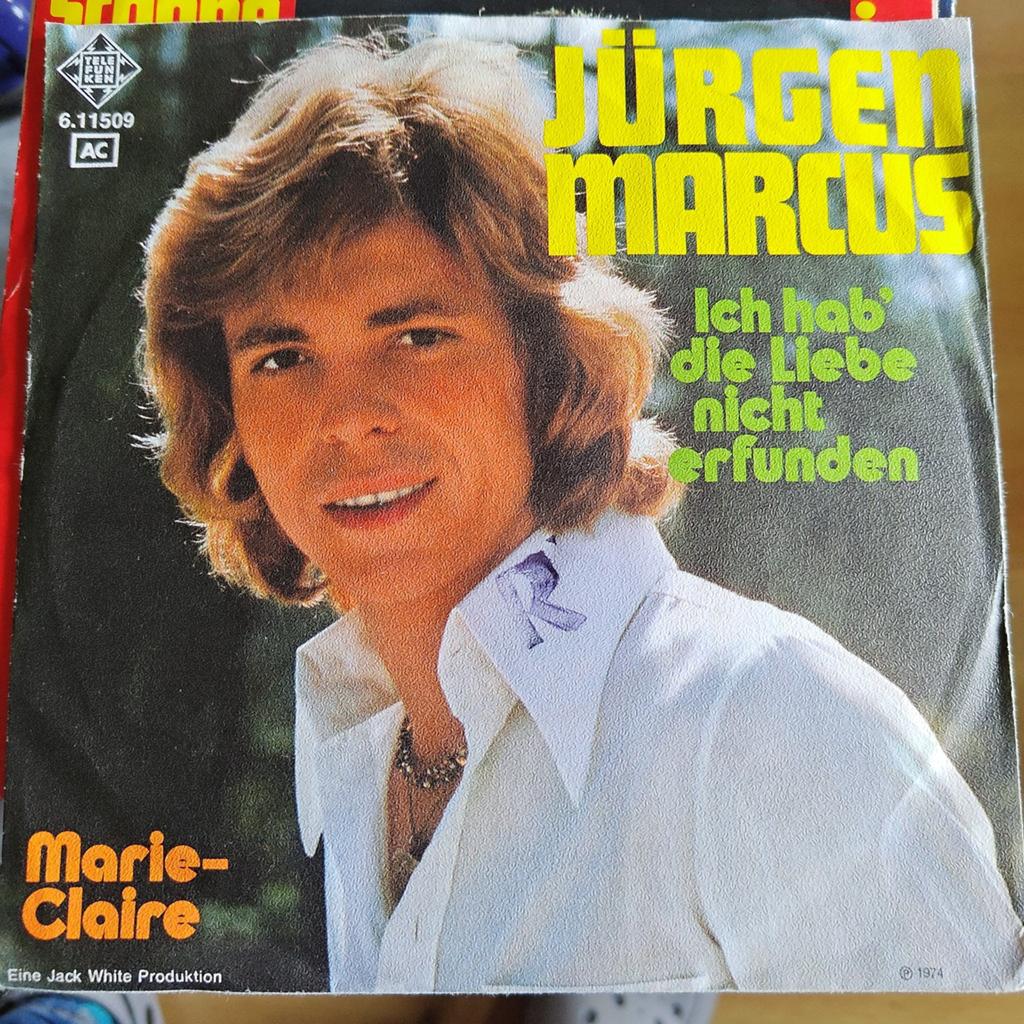 Jürgen Marcus - Ich hab' die Liebe nicht erfunden (Single), Ophalen of Verzenden, Gebruikt, Nederlandstalig