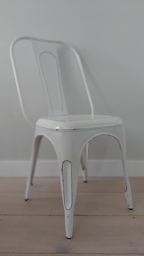 Witte stoel, Huis en Inrichting, Stoelen, Ophalen, Wit, Eén