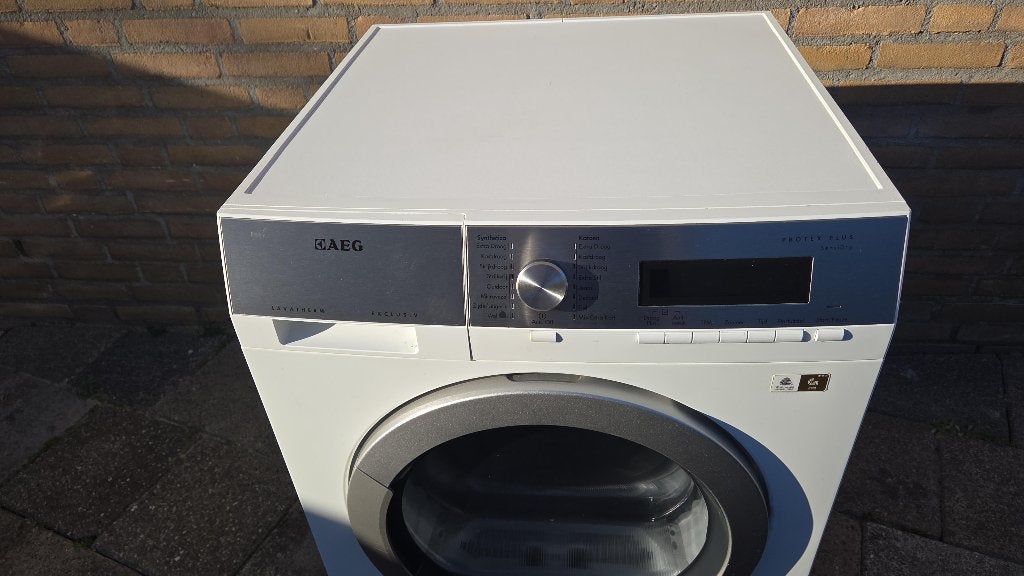 Foto 4 van Warmtepompdroger merk AEG. 8 kilo. Energieklasse A+++.