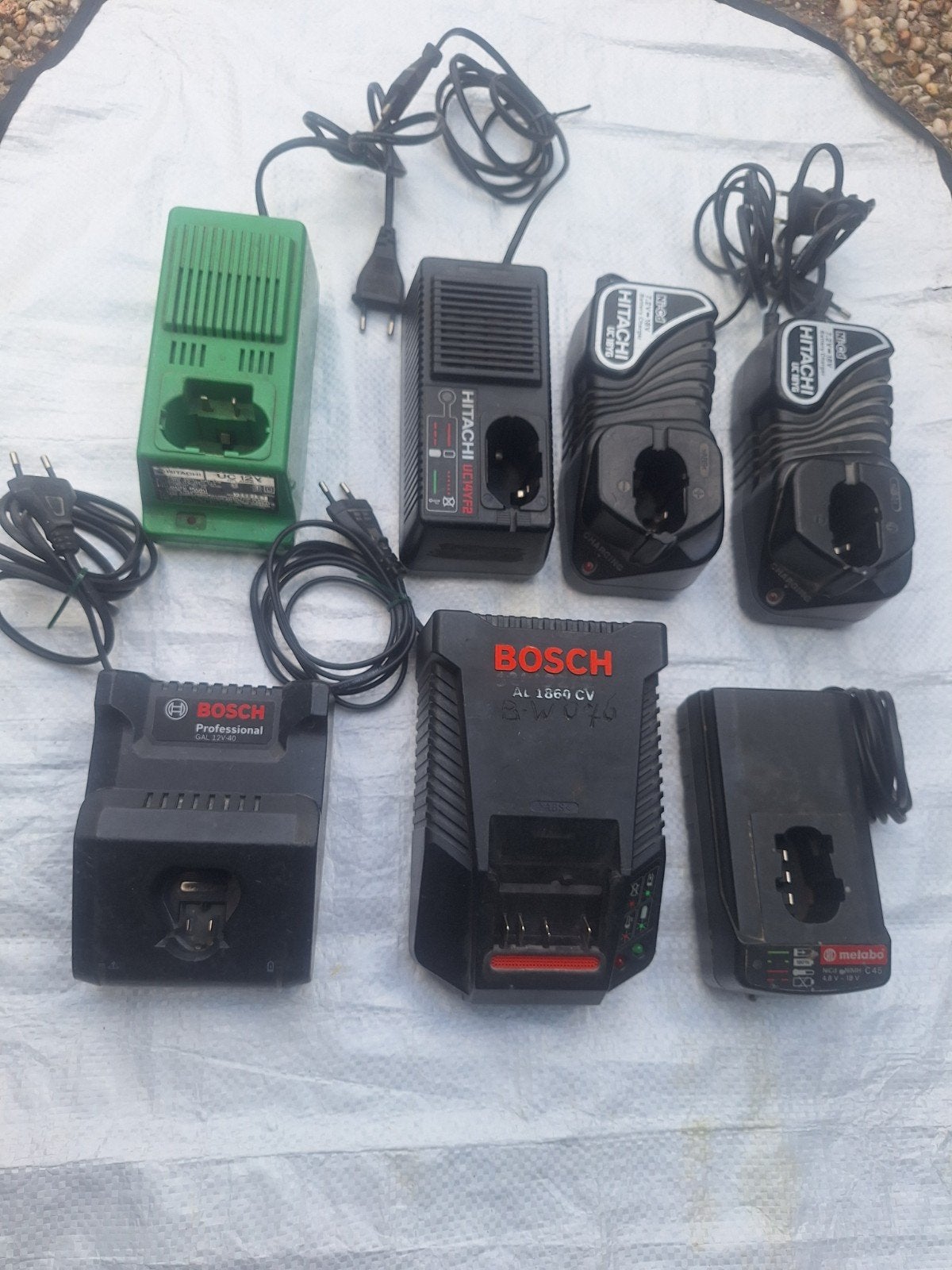 Diverse acculaders, Ophalen of Verzenden, Gebruikt, Overige typen, Bosch