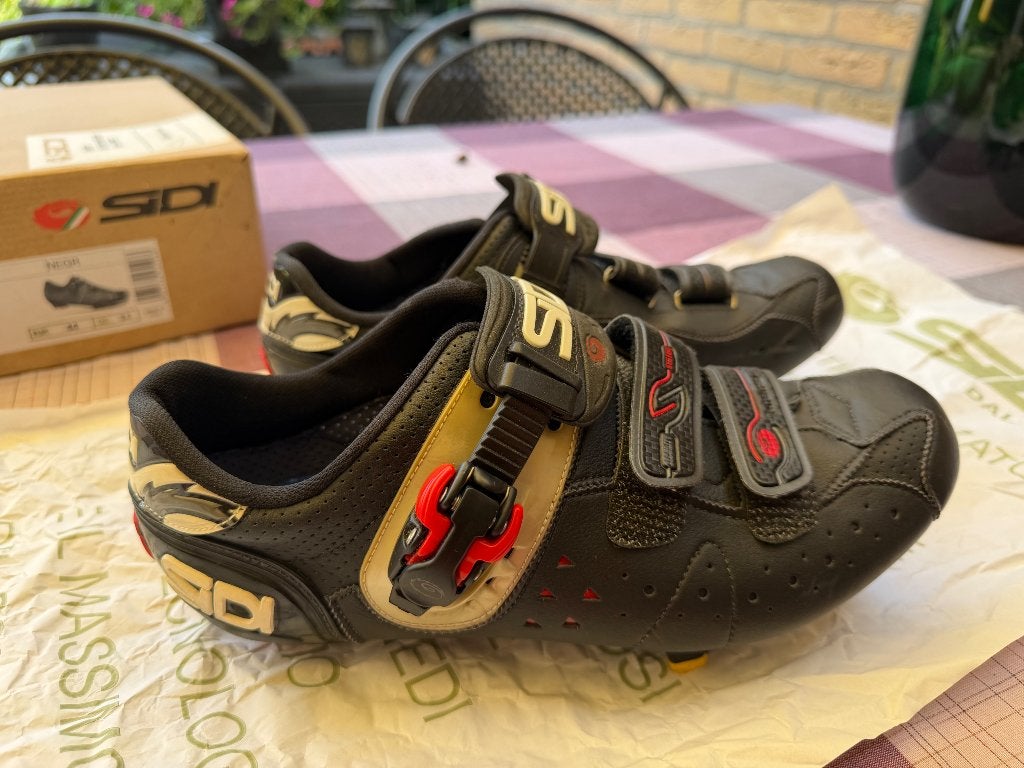 Sidi Eagle 10 MTB-Schoenen Heren - Breed - Zwart Maat 44, Heren, Schoenen, Overige maten, Ophalen of Verzenden