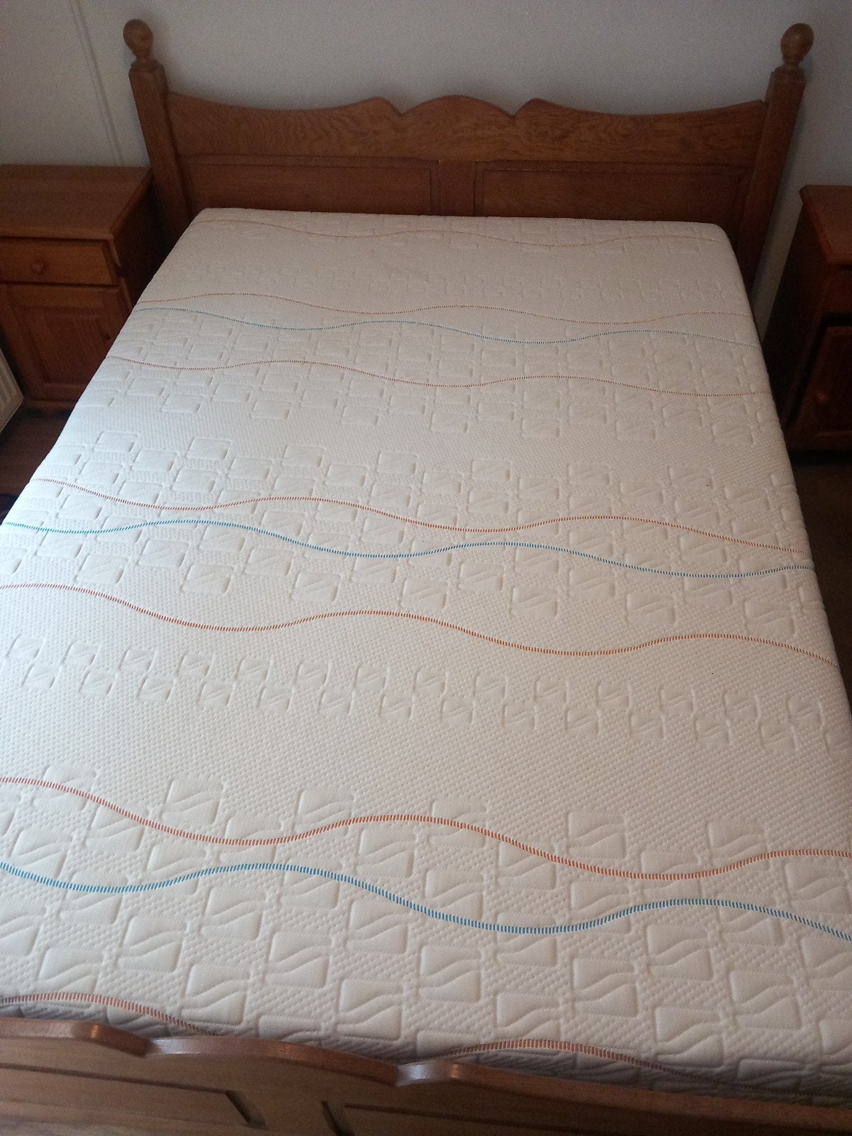 M line matras slow motion 4 in goede staat tweepersoons, Ophalen, Zo goed als nieuw, Tweepersoons
