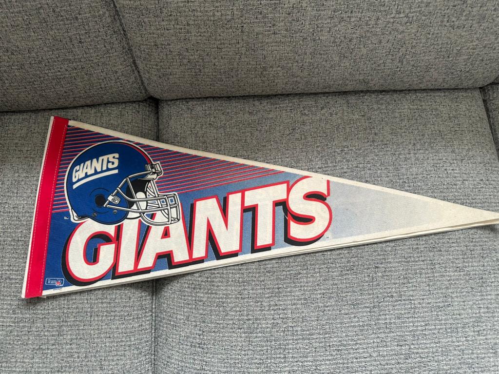 Vintage banner giants, Ophalen of Verzenden, Overige sporten, Vaantje of Sjaal
