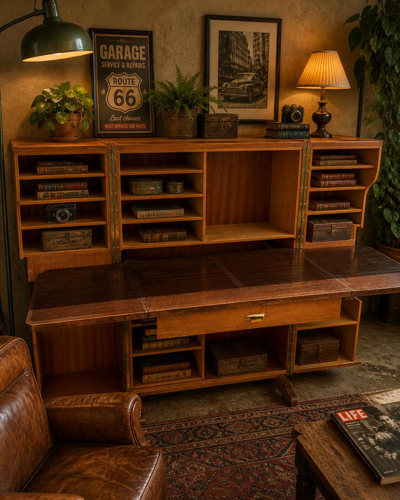 Vintage bureau 'Magic Box' door Mummenthaler & Meier 1955., Antiek en Kunst, Ophalen