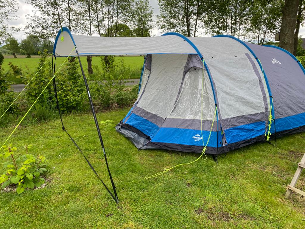 Obelink Patio 280 4-persoons tent., Ophalen, Zo goed als nieuw, Tot en met 4