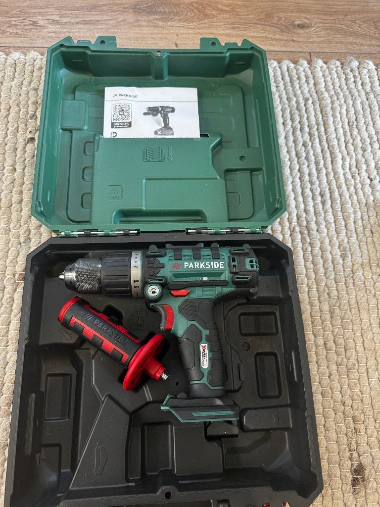 Lidl Parkside Accu-klopboormachine 20 V PSBSA 20-Li C3, Doe-het-zelf en Verbouw, Ophalen of Verzenden, Gebruikt, Boor- en Schroefmachine