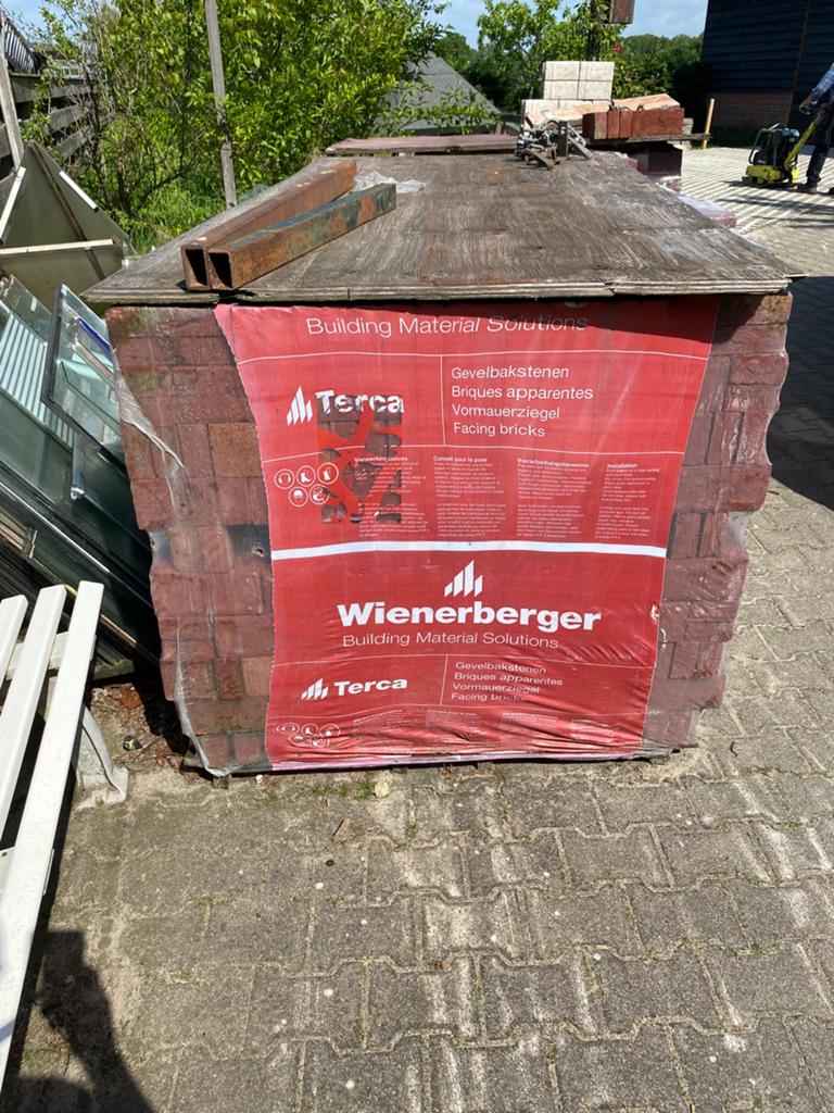 Gevelsteen, Doe-het-zelf en Verbouw, Ophalen, Nieuw, Bakstenen