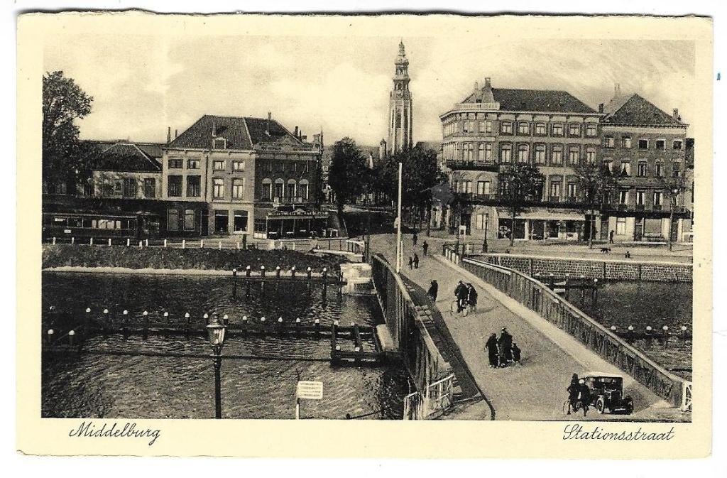 M177 Middelburg Stationsstraat, Ophalen of Verzenden, Ongelopen, Zeeland