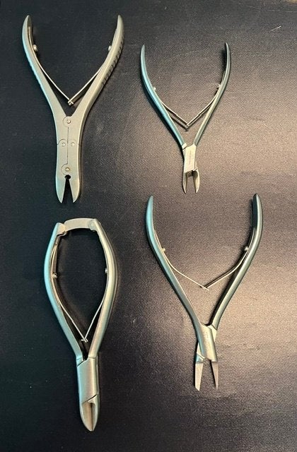 pedicure tangen en instrumenten, Ophalen of Verzenden, Gebruikt, Overige typen