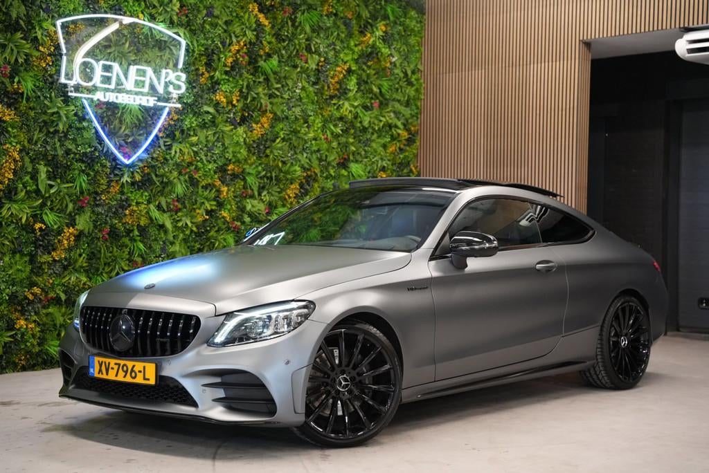 Mercedes-Benz C-klasse Coupé 300 Premium AMG / Pano / Burme, Auto's, Mercedes-Benz, Automaat, Achterwielaandrijving, 4 cilinders