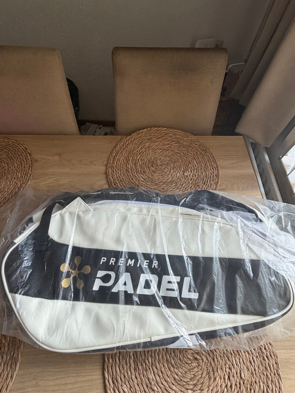 Bullpadel Racketbag Vertex Premier Padel Wit, Sport en Fitness, Ophalen of Verzenden, Nieuw, Padeltas