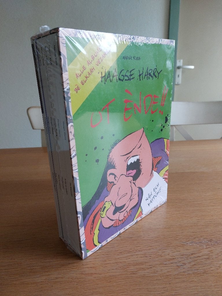 Haagse Harry 30 jaar. Jubileumbox, 6 hardcovers nieuwstaat!, Complete serie of reeks, Nieuw, Ophalen of Verzenden, Marnix Rueb
