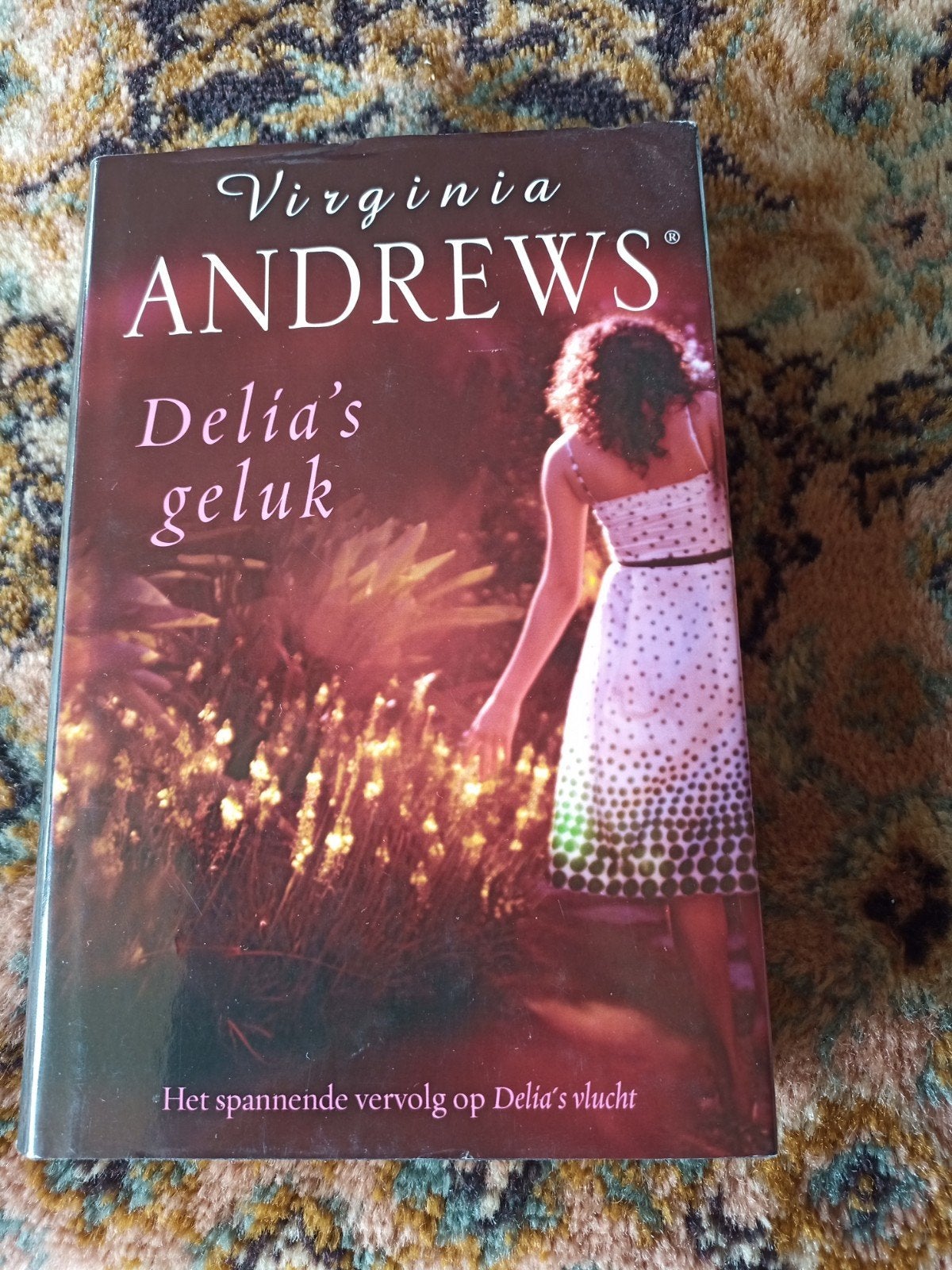 Viginia Andrews - Delia's geluk, Ophalen of Verzenden, Gelezen, Viginia Andrews