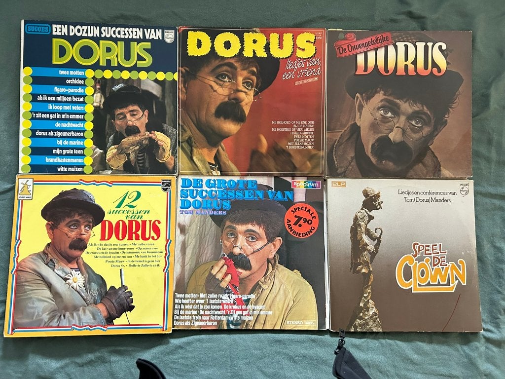 18 LP's Dorus (ook per stuk te koop), LP, Gebruikt, Ophalen of Verzenden, Levenslied of Smartlap