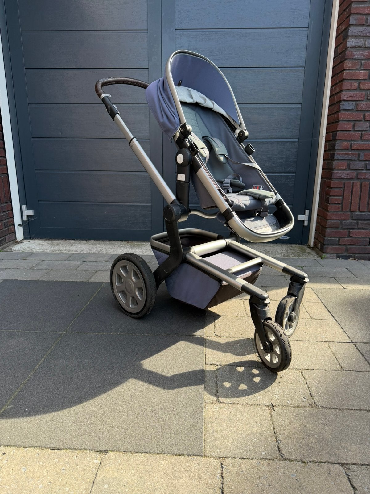 Complete kinderwagen, incl reiswieg | Joolz Day2 Quadro Blu, Gebruikt, Combiwagen, Met reiswieg, Ophalen