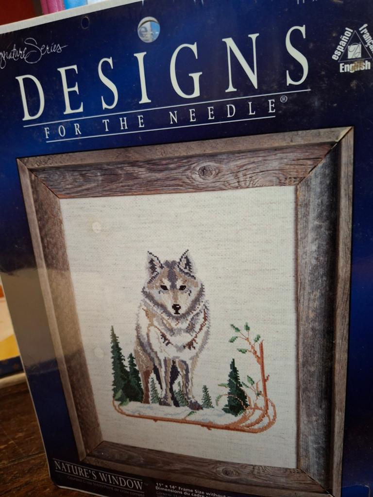Wolf, Hobby en Vrije tijd, Ophalen of Verzenden, Nieuw, Borduurpakket