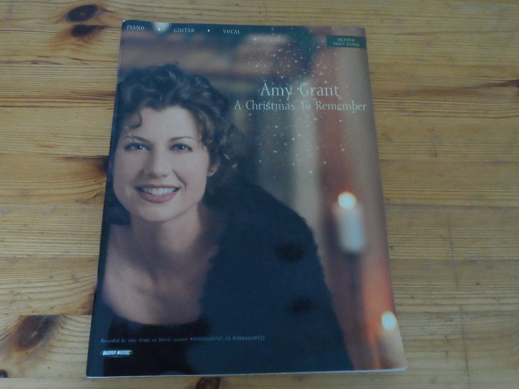 Amy grant - a christmas to remember, Muziek en Instrumenten, Bladmuziek, Gitaar, Ophalen of Verzenden, Zo goed als nieuw, Religie en Gospel