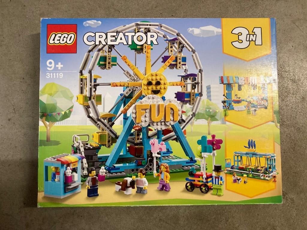 Lego Creator 3 in 1 Ferris Wheel 31119 (nieuw/ongeopend), Kinderen en Baby's, Speelgoed | Duplo en Lego, Nieuw, Ophalen of Verzenden