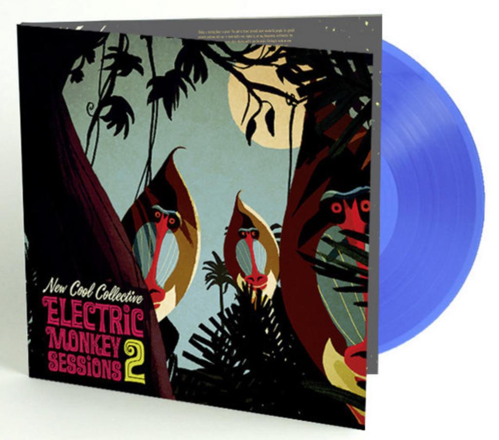Vinyl LP New Cool Collective Electric Monkey 2 BLUE NIEUW, 1980 tot heden, Ophalen of Verzenden, 12 inch, Nieuw in verpakking