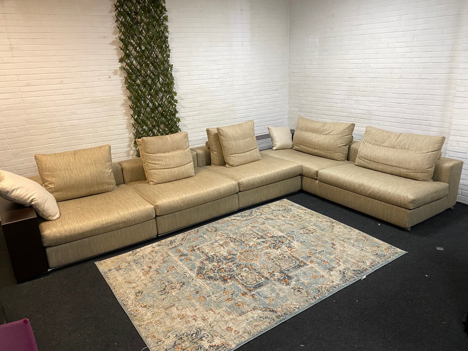Flexform Groundpiece nieuwprijs ruim €30.000, Ophalen of Verzenden, Zo goed als nieuw, Vierpersoons of meer