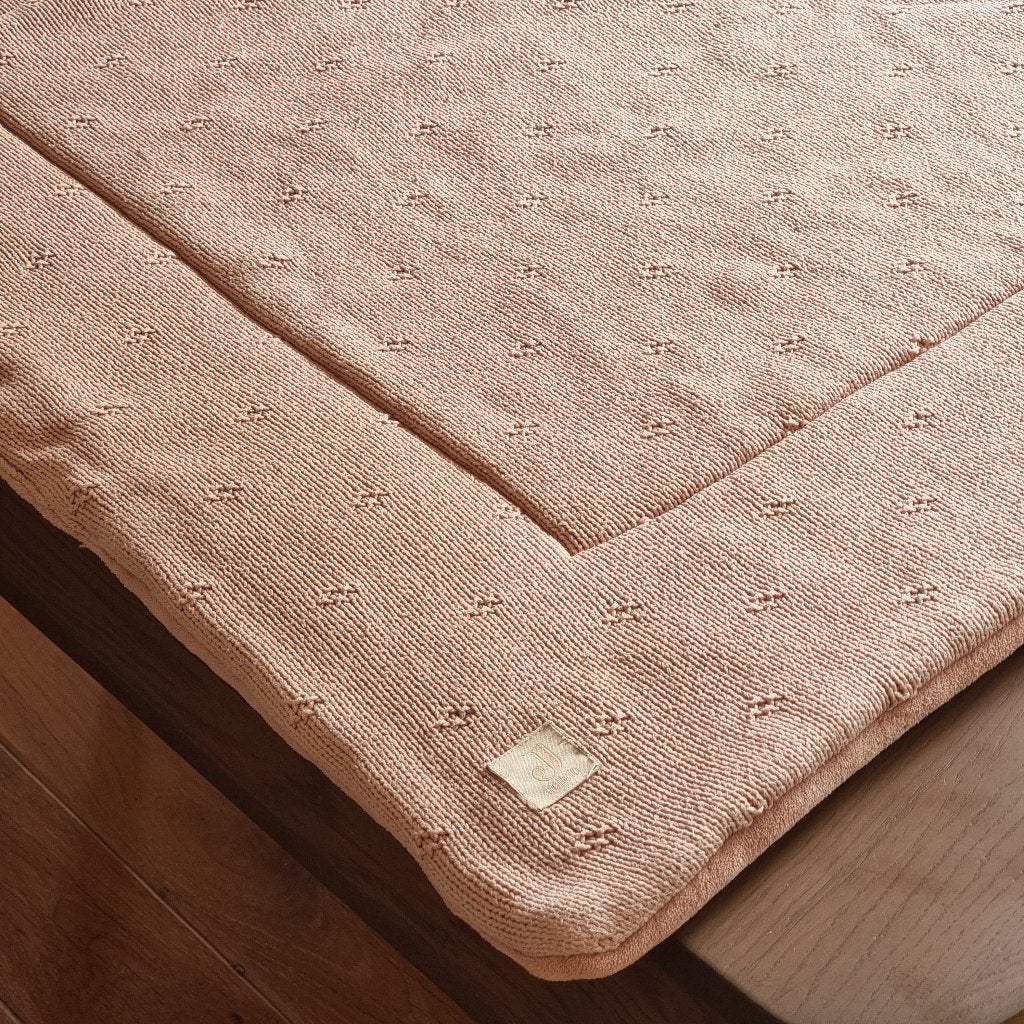 Boxkleed Jollein | 75x95 | Wild Rose, Ophalen of Verzenden, Zo goed als nieuw, Rechthoekig, Boxkleed
