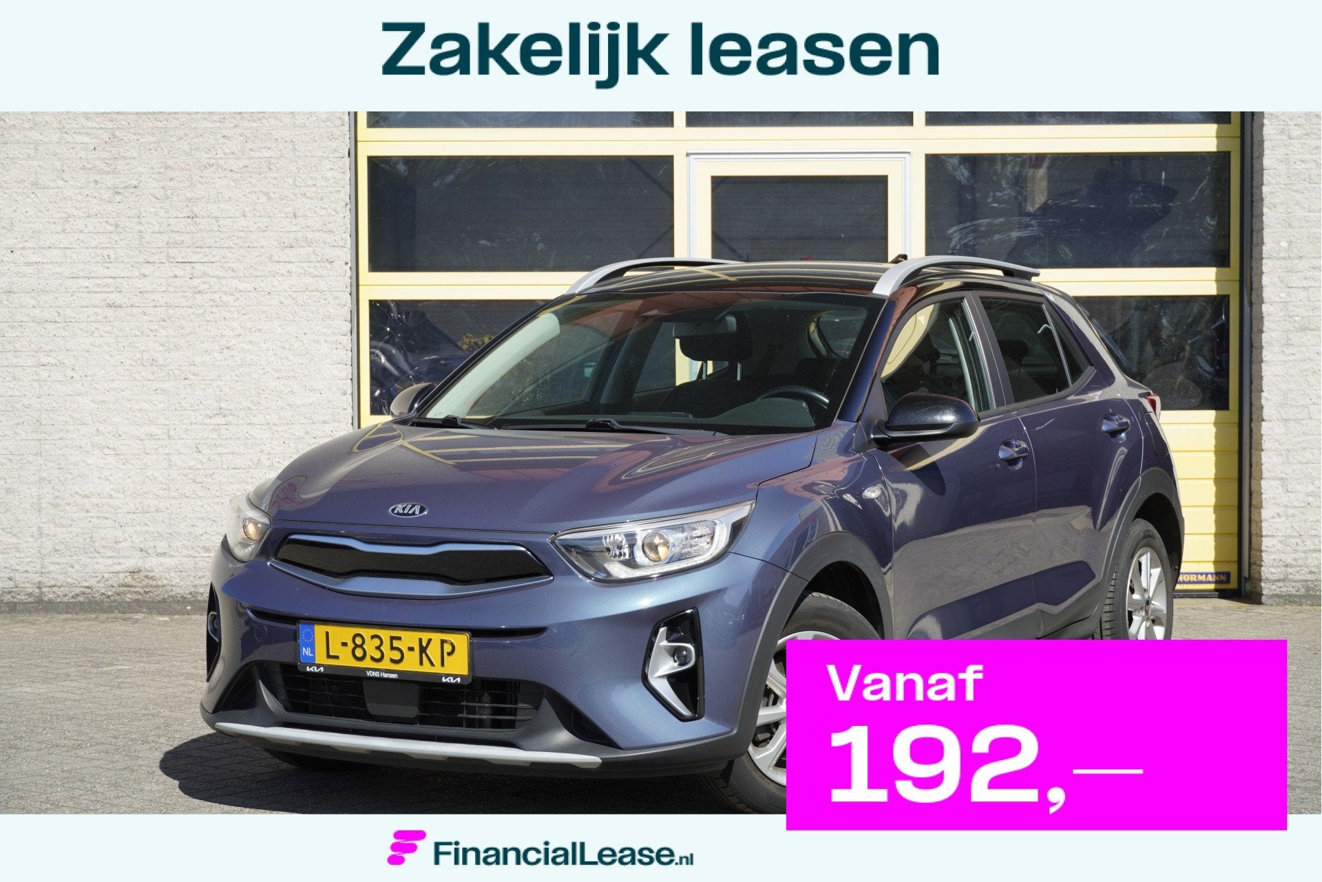 Kia Stonic 1.0 T-GDi MHEV DynamicLine BJ2021 Lmv 15" | Led |, Voorwielaandrijving, Dealer onderhouden, Gebruikt, Blauw