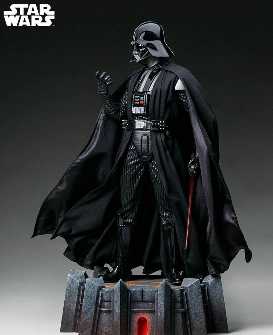 Star Wars Darth Vader Beeldje - Sideshow Collectibles, Ophalen of Verzenden, Zo goed als nieuw, Beeldje of Buste