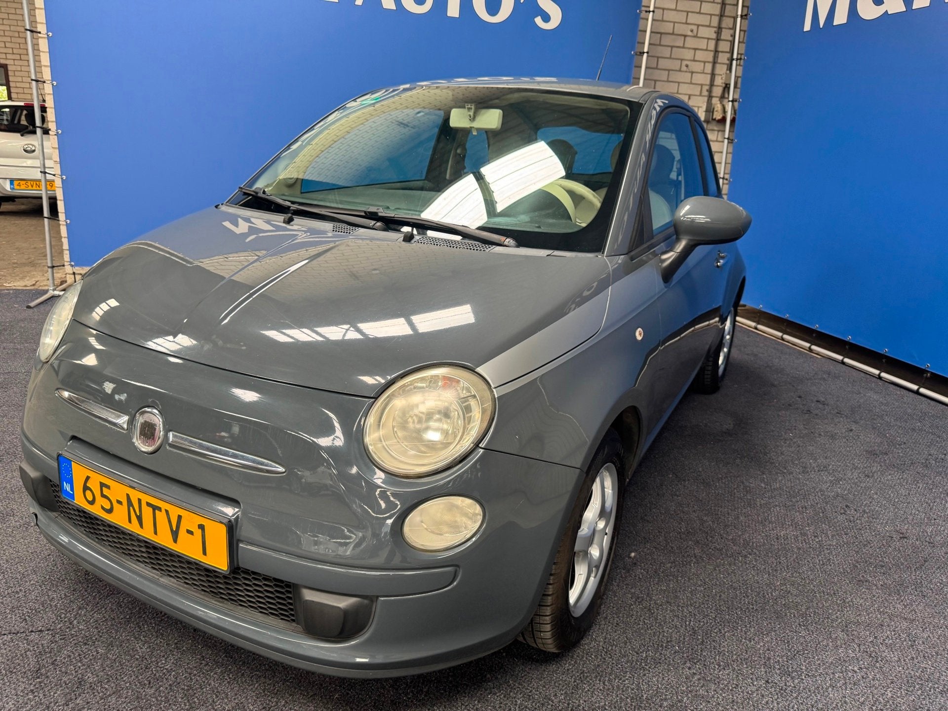 Fiat 500 1.2 Pop, Voorwielaandrijving, Euro 5, Stof, Gebruikt