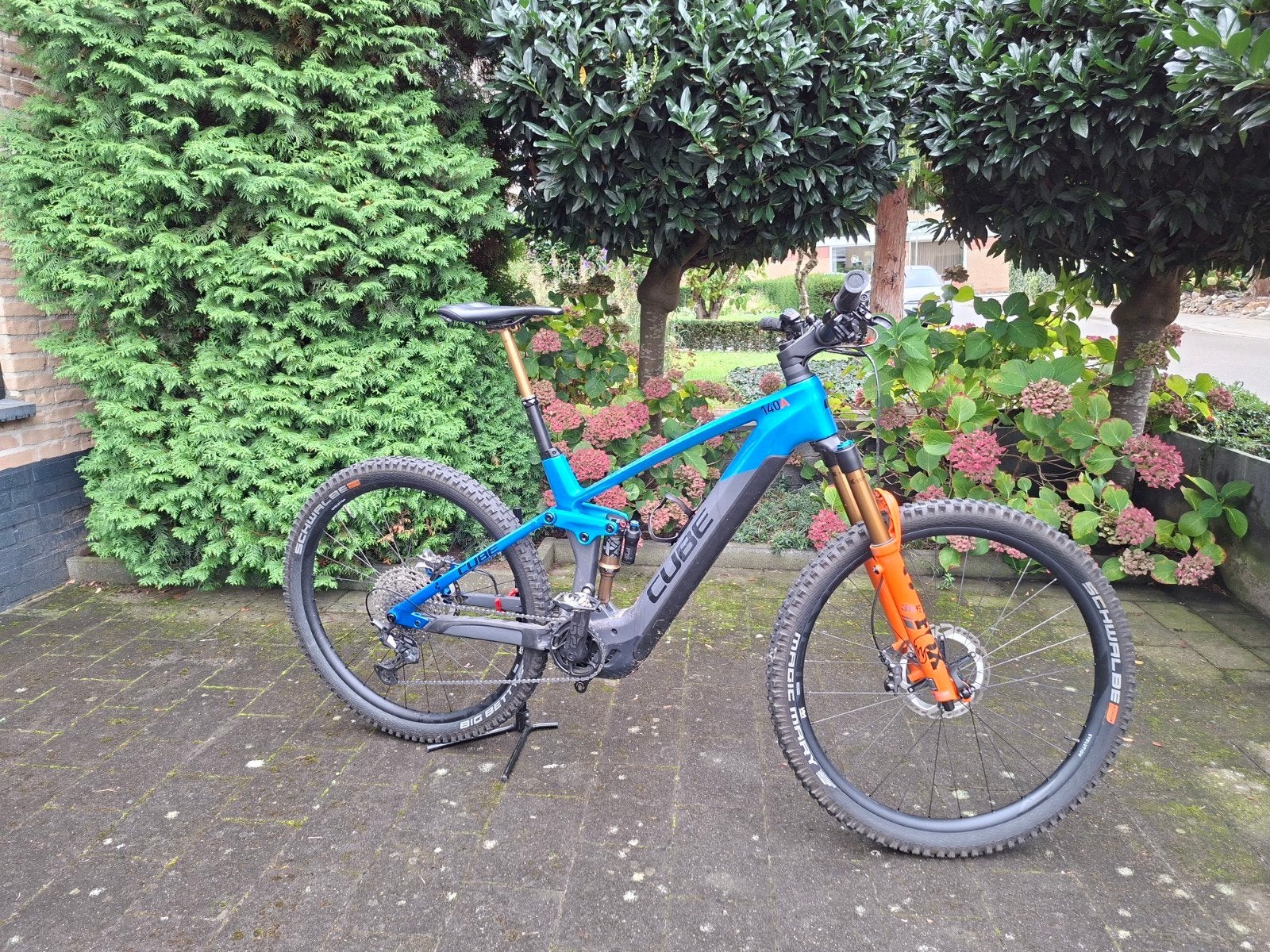 Cube Stereo Hybride Action Team mt Large, Fietsen en Brommers, Gebruikt, 49 tot 53 cm, Schijfrem, Ophalen