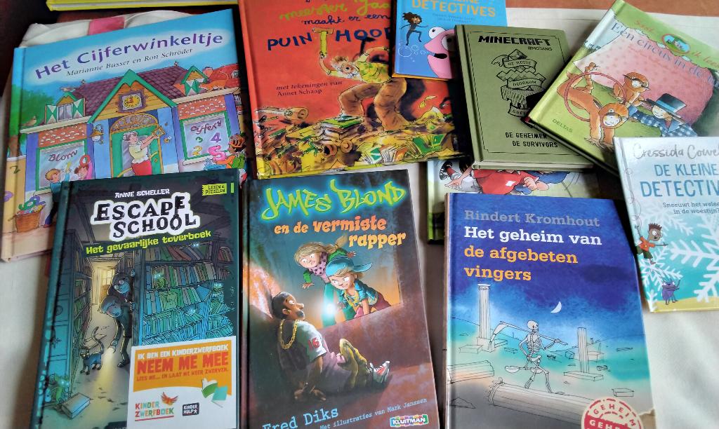 10 kinder boeken collectie Cijferwinkeltje Gevaarlijke tover, Ophalen, Gelezen, Fictie algemeen