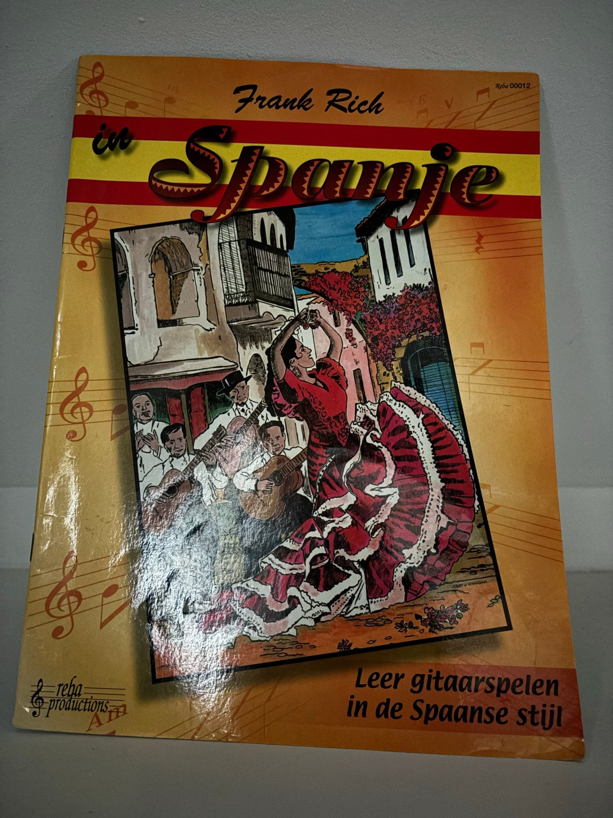 Frank Rich - In Spanje: Leer gitaarspelen in Spaanse stijl, Wereldmuziek, Les of Cursus, Ophalen of Verzenden, Gitaar