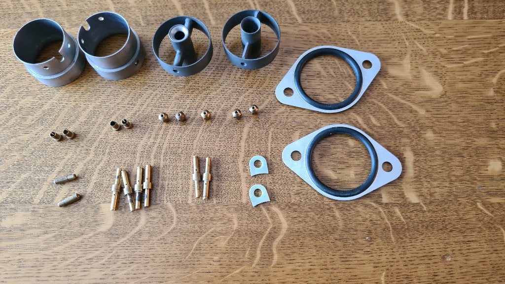WEBER CARBURATEUR SPULLEN, Ophalen of Verzenden, Gebruikt, MG