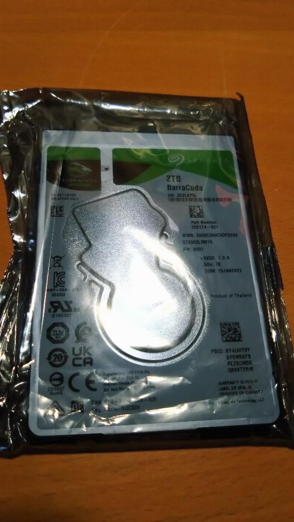 Seagate Barracuda 2TB 2.5" Interne HDD (Nieuw in verpakking), Computers en Software, Harde schijven, Intern, 2TB, Nieuw, Ophalen of Verzenden