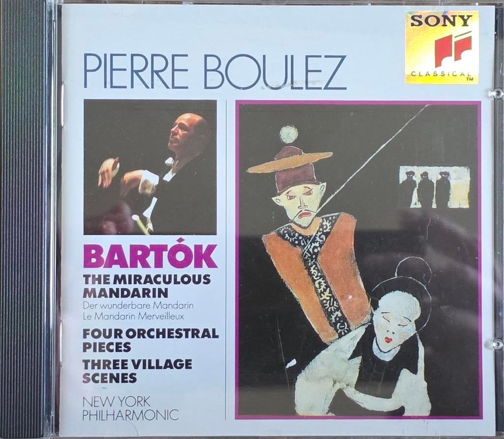 Bartók: The Miraculous Mandarin - Boulez / New York Phil., Ophalen of Verzenden, Modernisme tot heden, Zo goed als nieuw, Orkest of Ballet