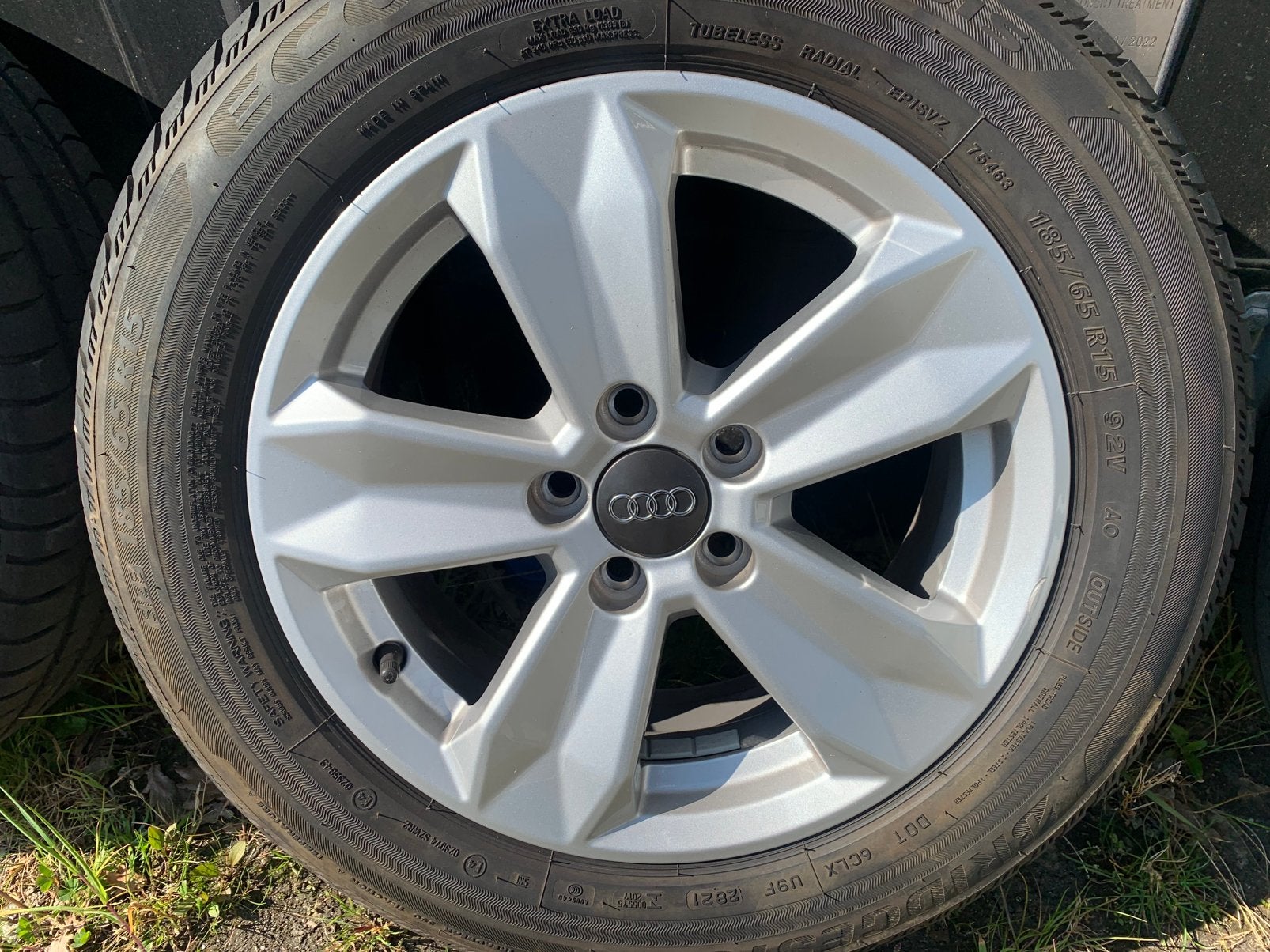 Originele Audi wielen 15”, Ophalen of Verzenden