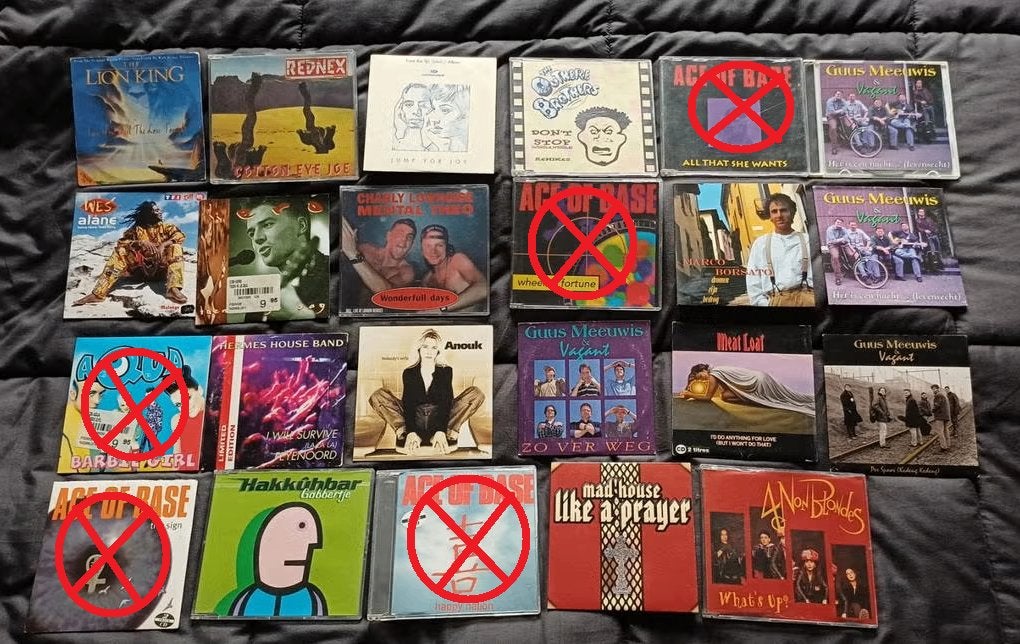 CD-singles jaren '90: Meatloaf, Anouk, etc., Ophalen of Verzenden, Zo goed als nieuw, Overige genres, Inclusief doosje