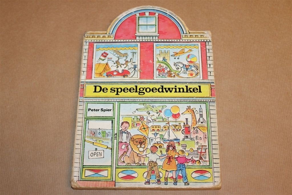 De Speelgoedwinkel — Vintage Prentenboek van Peter Spier, Boeken, Ophalen of Verzenden, Gelezen