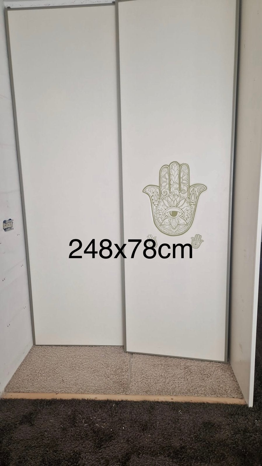 Gratis ophalen - 2 schuifdeuren Plus rails en Legplanken, Ophalen, Gebruikt, 50 tot 100 cm, 200 cm of meer