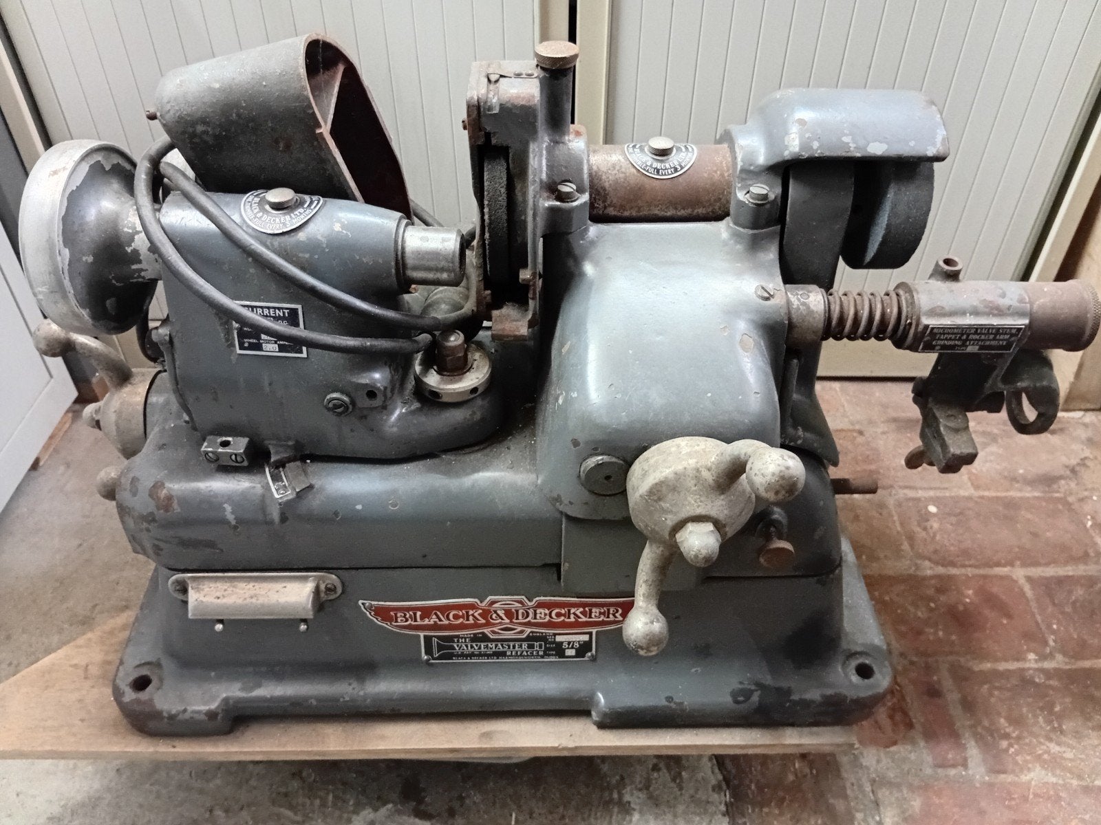 Valvemaster Klepslijpmaschine, Ophalen, Gebruikt