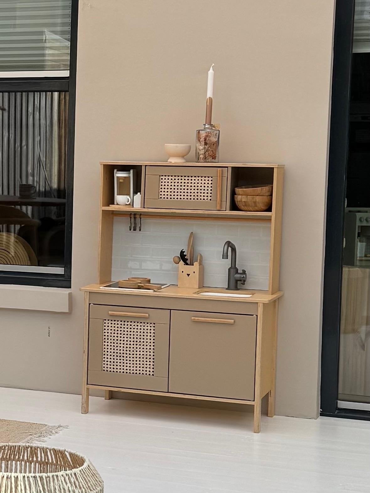 Ikea Duktig Speelkeuken Pimped + Inhoud, Ophalen, Zo goed als nieuw, Hout, Speelkeuken